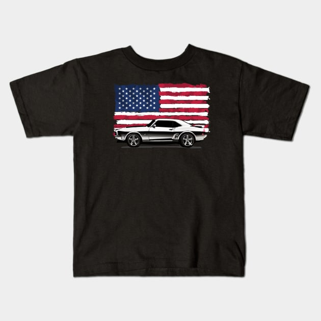 Chevrolet Camaro SS Kids T-Shirt by Moulezitouna